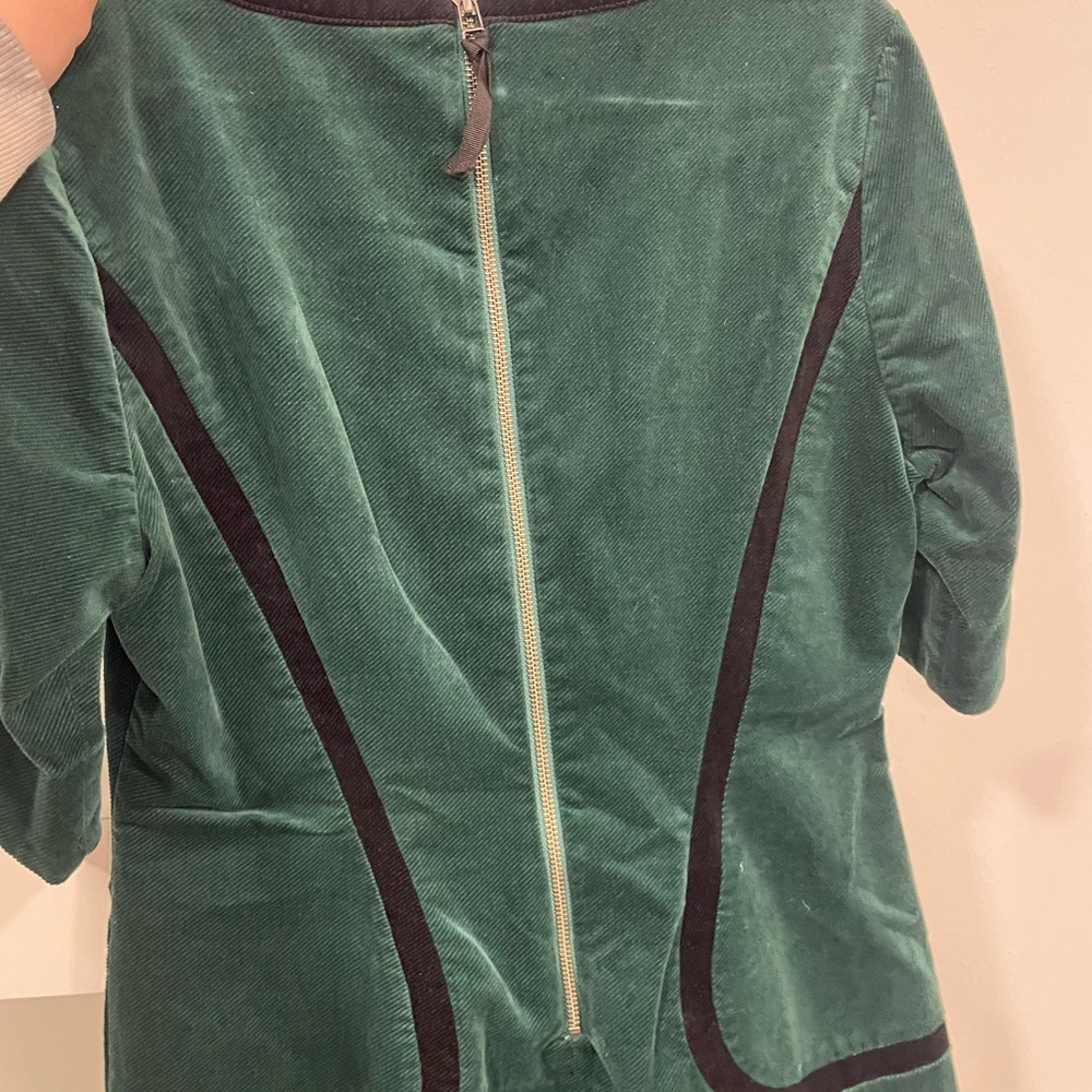 Boden corduroy Green Velvet Dress - Picture 6 of 6